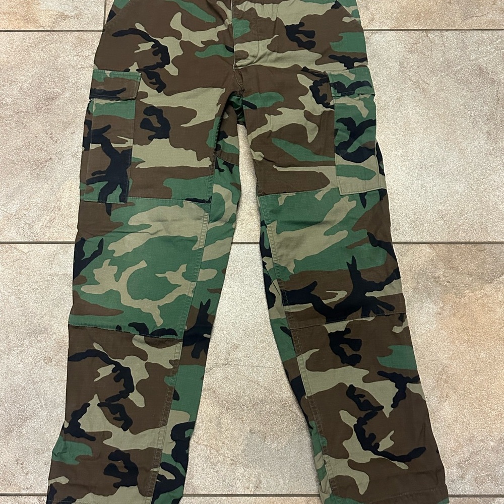 Camo Army Cargo Pants